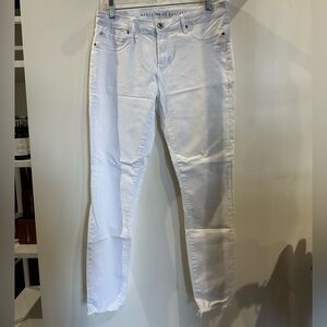 Articles Of Society White Distressed Skinny Jeans
